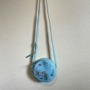 Danielle Nicole Alice In Wonderland Crossbody Clock Bag
